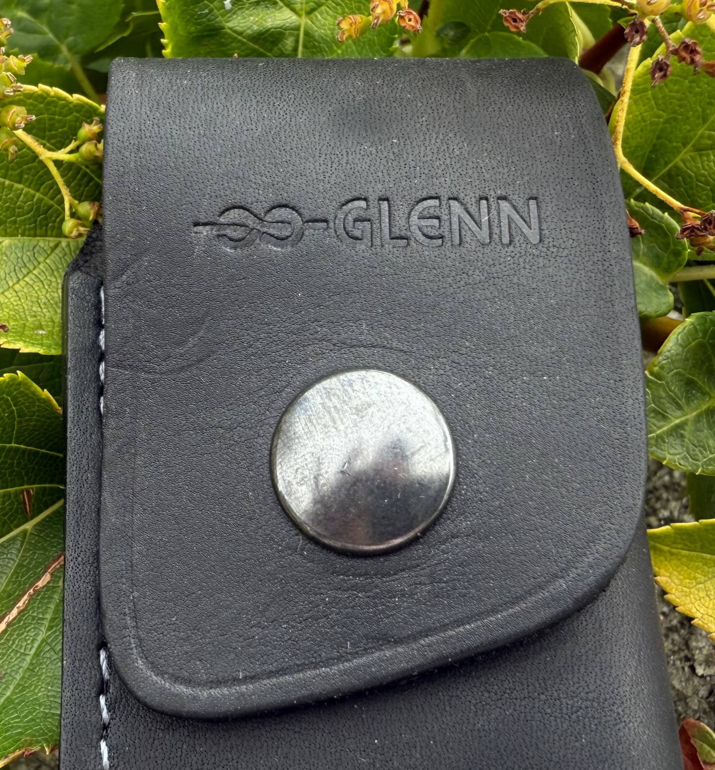L'étui en cuir du Glenn