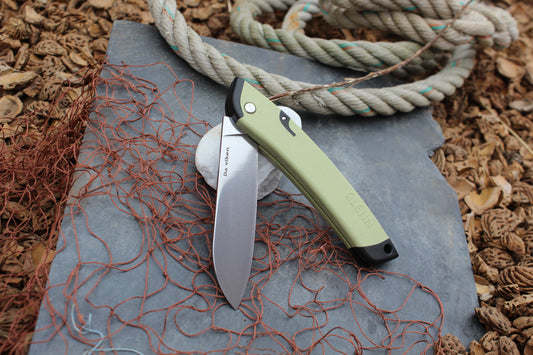 couteau breton de poche vert da viken
